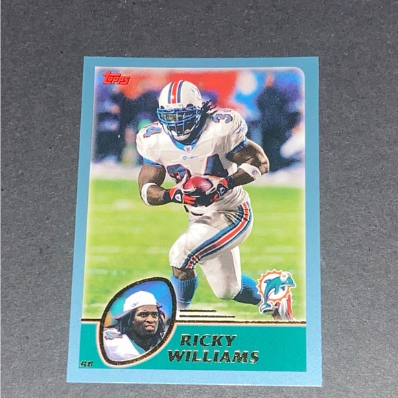 Ricky Williams cards (2) 2003 Topps - Picture 5 of 6